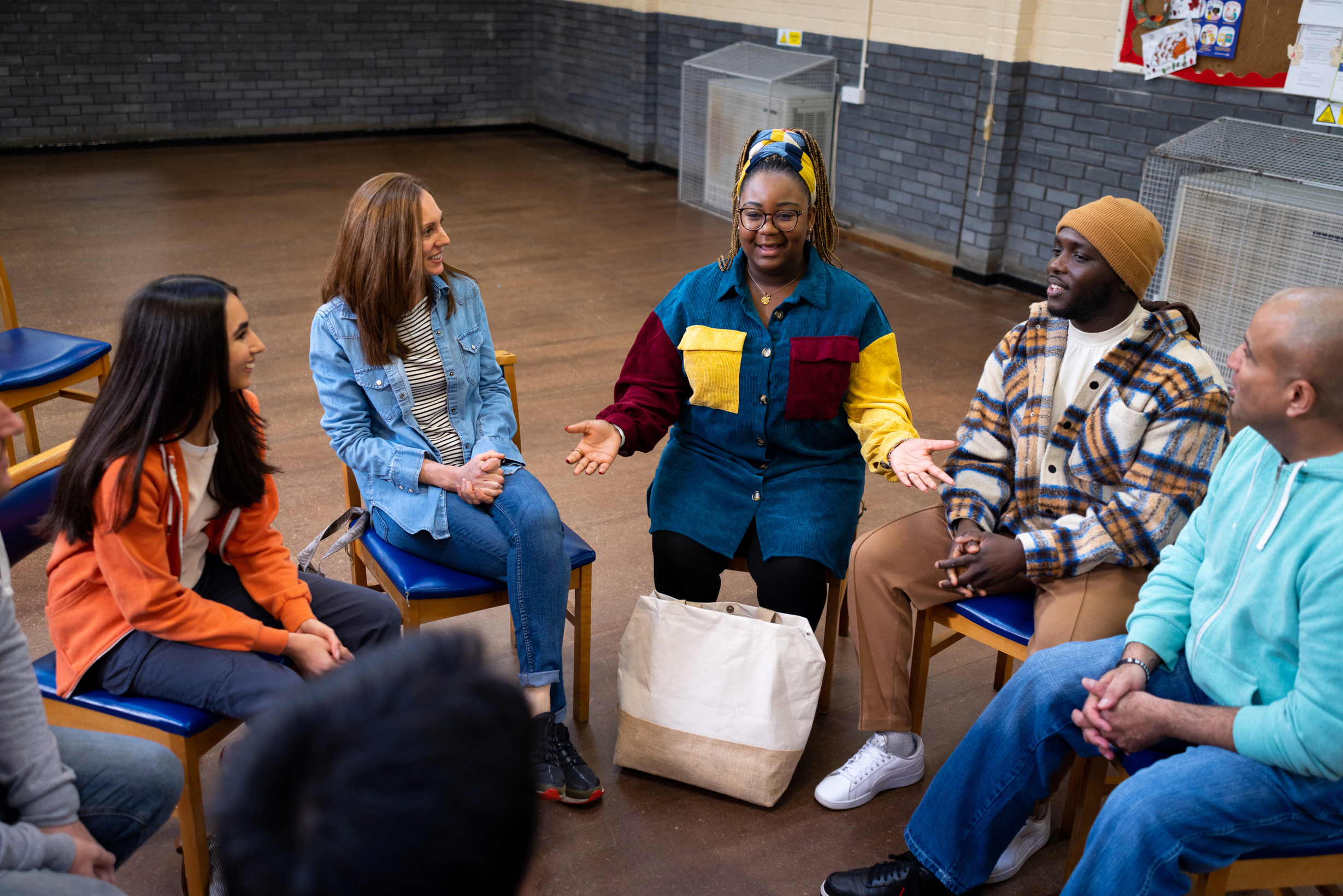 Mental Health Group in Community Centre